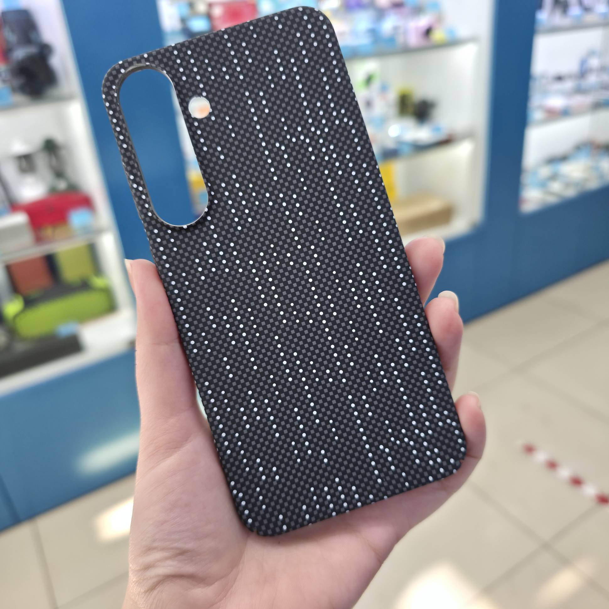 38245 Samsung S25 Plus, защитная крышка-чехол, пластик тонкий