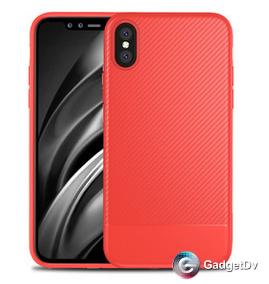 11496 Защитная крышка  iРhone 6 силикон+карбон