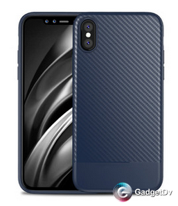 11496 Защитная крышка  iРhone 6 силикон+карбон