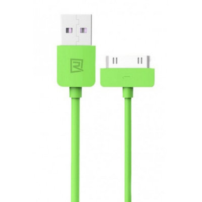 8720 Кабель USB iPhone4 1m Remax (зеленый) 8720 USB iPhone4 1m Remax (зеленый)
