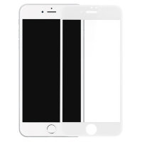 4372 iPhone6 Защитное стекло изогнутое Benks (белый)