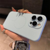 38443 iPhone 15 Защитная крышка-чехол силикон с MagSafe