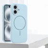 38443 iPhone 15 Защитная крышка-чехол силикон с MagSafe
