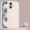 38443 iPhone 15 Защитная крышка-чехол силикон с MagSafe