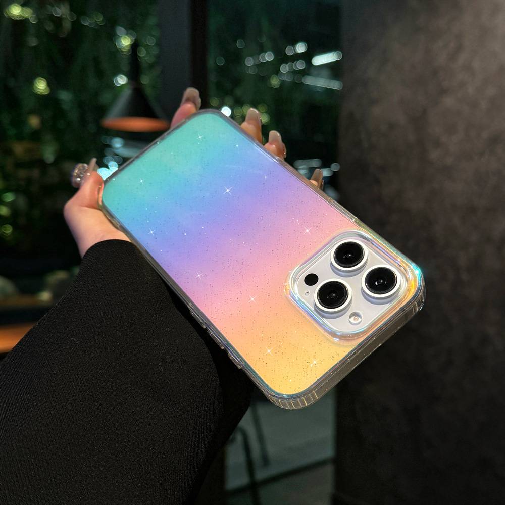38630 iPhone 16Pro защитная крышка-чехол перелив