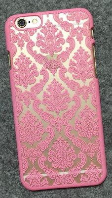 17-1572  iPhone6+ Защитная крышка пластиковая (розовый) 17-1572  iPhone6+ Защитная крышка пластиковая (розовый)