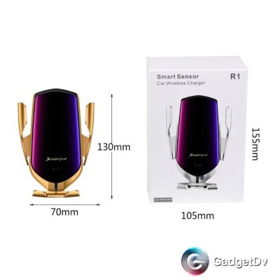 Автомобильный держатель R1 Smart Sensor для Беспроводной зарядки смартфонов (60111)