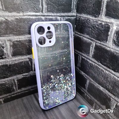 60526  iPhone 11Pro защитная крышка-чехол, "Блестки"