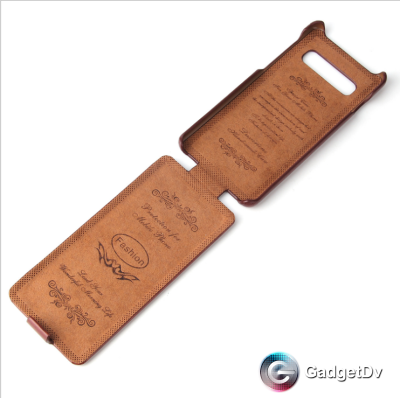 60815 Флип-кейс Samsung S21 Ultra, кожа
