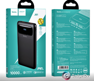 20237 Портативный аккумулятор 10000 mAh Hoco J81