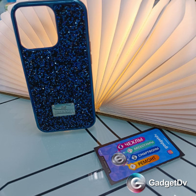 20433  iPhone13 ProMax защитная крышка-чехол, Swarovski