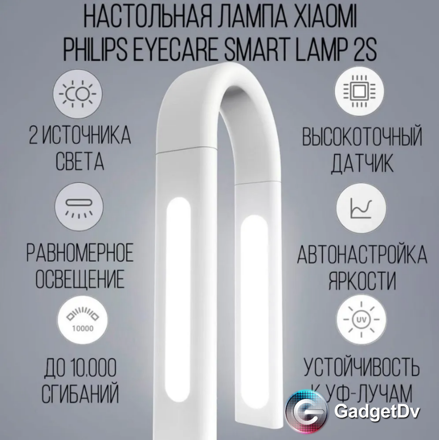 26862 Лампа Xiaomi Philips Eyecare Smart Lamp 2s