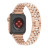 37046 Ремешок iWatch 42/44/45 мм метал. со стразами 3 ряда