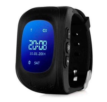 8776 Детские часы с GPS-модулем Smart Baby Watch Q50 Wonlex (черный)