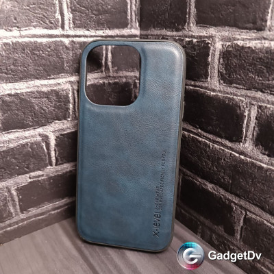 22014 Защитная крышка iPhone 14Pro, X-level, кожа