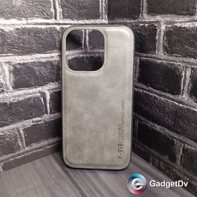 22014 Защитная крышка iPhone 14Pro, X-level, кожа